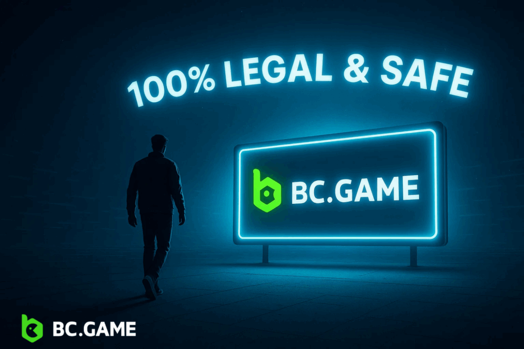 BC.Game is 100% Legal & Safe in Nigeria