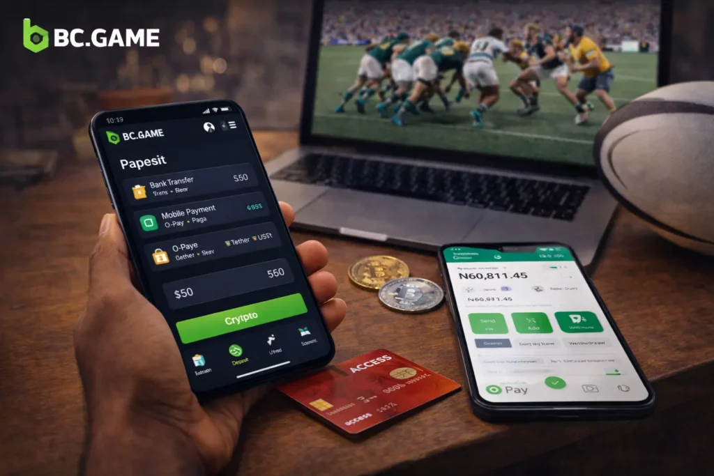 Payment Methods for Nigerian Rugby Bettors
