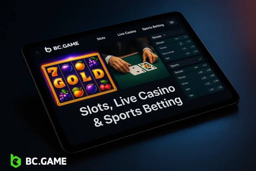 BC.Game PWA Games: Slots, Live Casino & Sports Betting